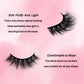 Pairs Natural Simulation False Eyelashes Curl Long for Stunning Eye Looks - Stylish Look pairs natural simulation false