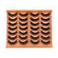 Pairs Natural Simulation False Eyelashes Curl Long for Stunning Eye Looks - Stylish Look pairs natural simulation false