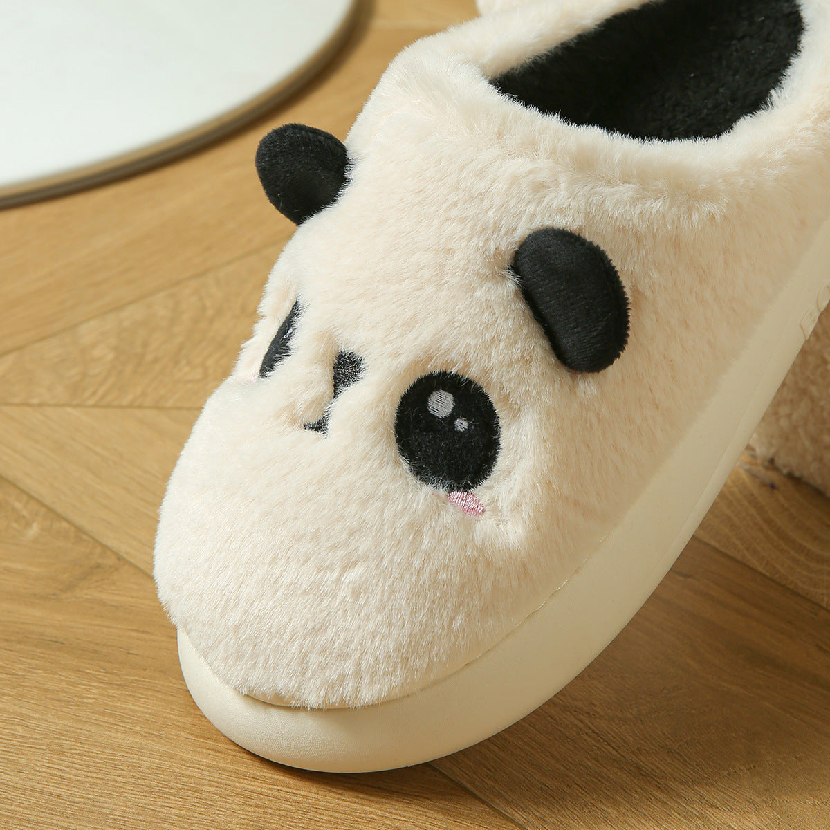 Panda Cotton Slippers for Men Women Comfortable Indoor House Shoes - Teleplus and panda cotton slippers indoor house