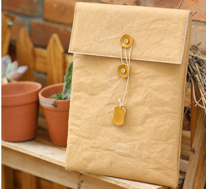 Paper Yellow Computer Bag with Felt Cloth Sleeve and Power Supply - Teleplus bag] paper yellow [computer power supply