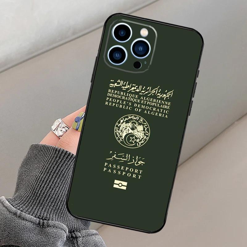 Passport Phone Case with Multiple Color Options for Algeria Serbia Spain - Colors phone case algeria serbia spain