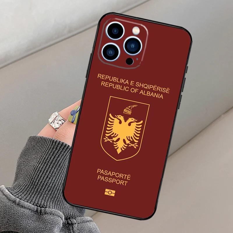 Passport Phone Case with Multiple Color Options for Algeria Serbia Spain - Colors phone case algeria serbia spain