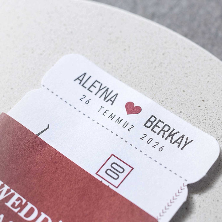 Passport Style Wedding Invitation with Boarding Pass for Destination Weddings Teleplus passport style wedding invitation