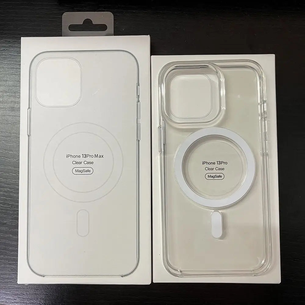 Transparent Magnetic Wireless Charger with Shockproof Heat Dissipation and Anti-Fall Design - PC Case transparent