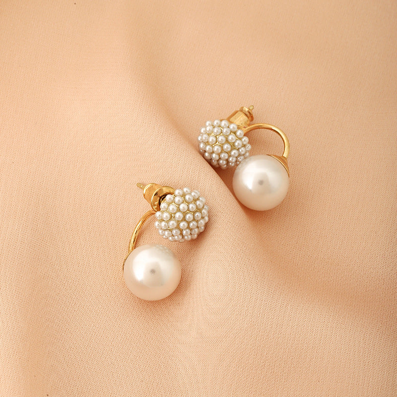 Pearl Earrings Classic Style Advanced Simple S925 Silver - Classic Pearl Earrings for Sweet Style Adventures