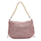 Pearl Special Imitation Diamond Handbag with PVC Oval Design - Teleplus for Women pearl special imitation diamond