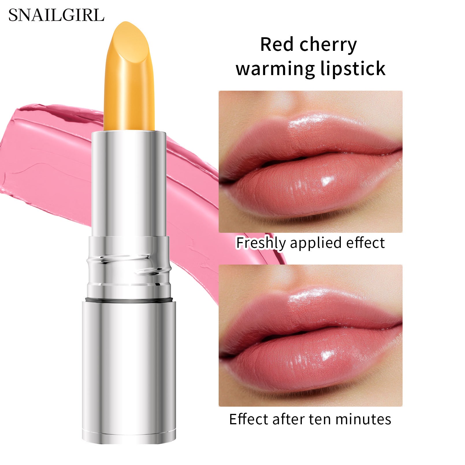 Pearl Temperature Change Lipstick for Nourishing Moisturizing and Skin Brightening - Teleplus pearl temperature change