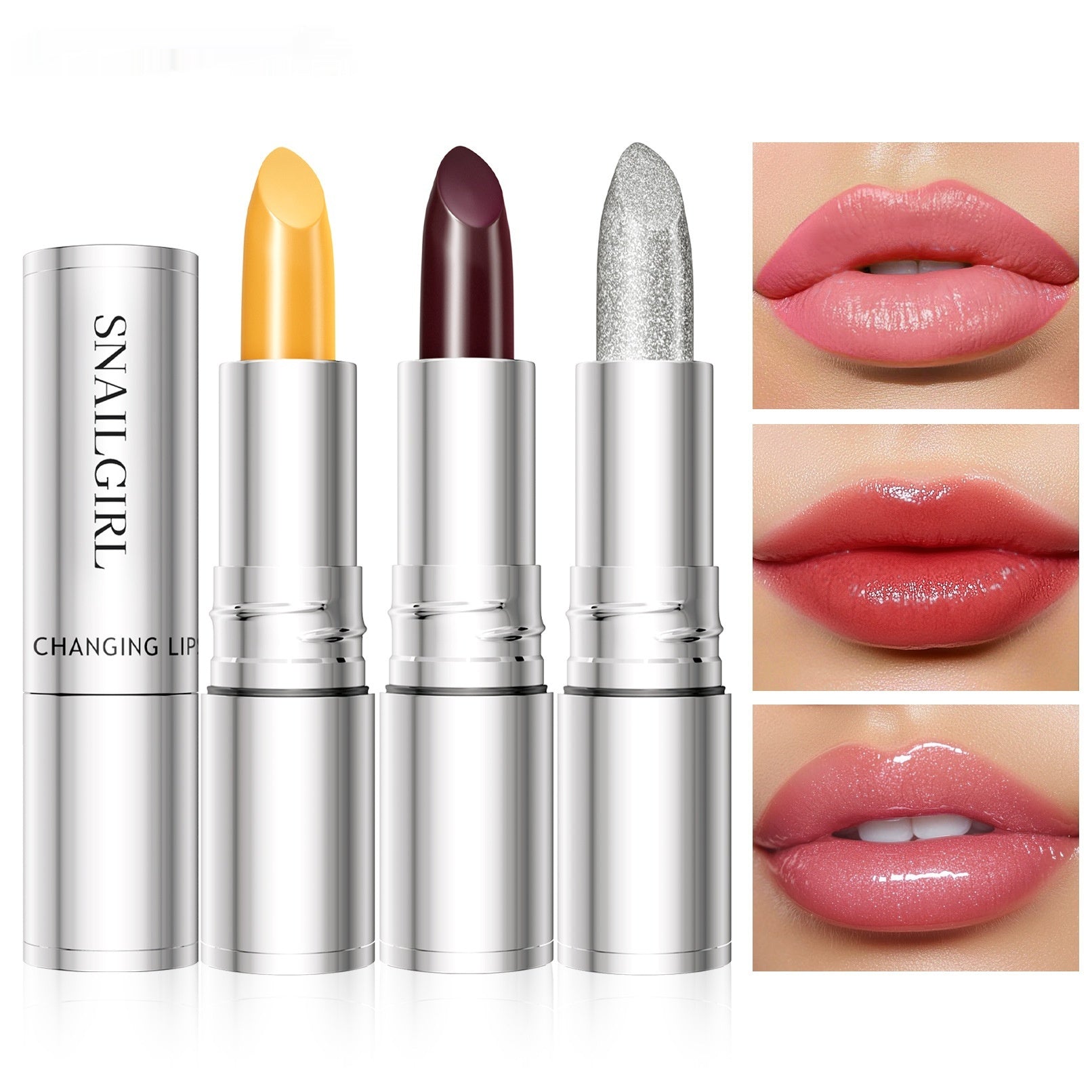 Pearl Temperature Change Lipstick for Nourishing Moisturizing and Skin Brightening - Teleplus pearl temperature change