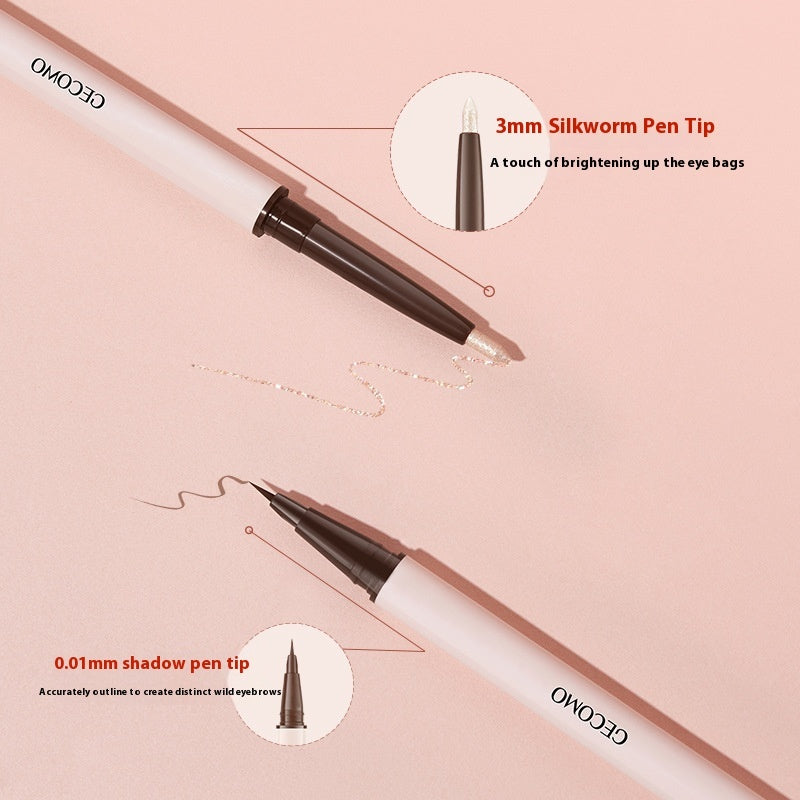 Pearlescent Eyeliner Liquid with Neutral and Apricot Shades for Women - Teleplus liquid eyeliner apricot shades
