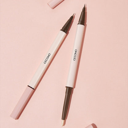 Pearlescent Eyeliner Liquid with Neutral and Apricot Shades for Women - Teleplus liquid eyeliner apricot shades