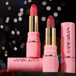 Pearlescent Lipstick Set with Nourishing Moisturizing Colors in 8 Shades - Teleplus colors nourishing moisturizing