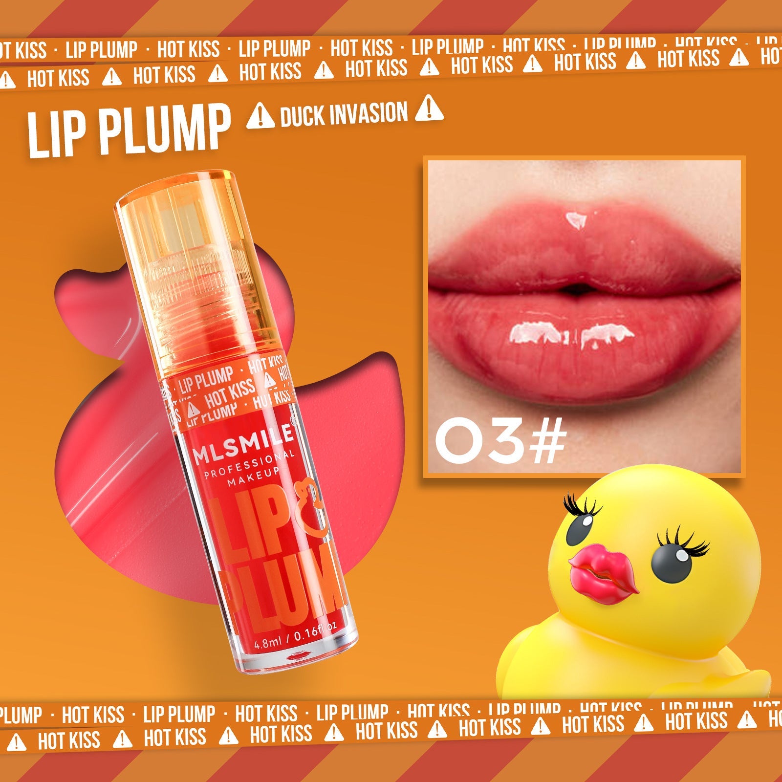 Pearlescent Liquid Lipstick with Moisturizing and Discoloration Repair - Teleplus Benefits duck lip gloss mirror