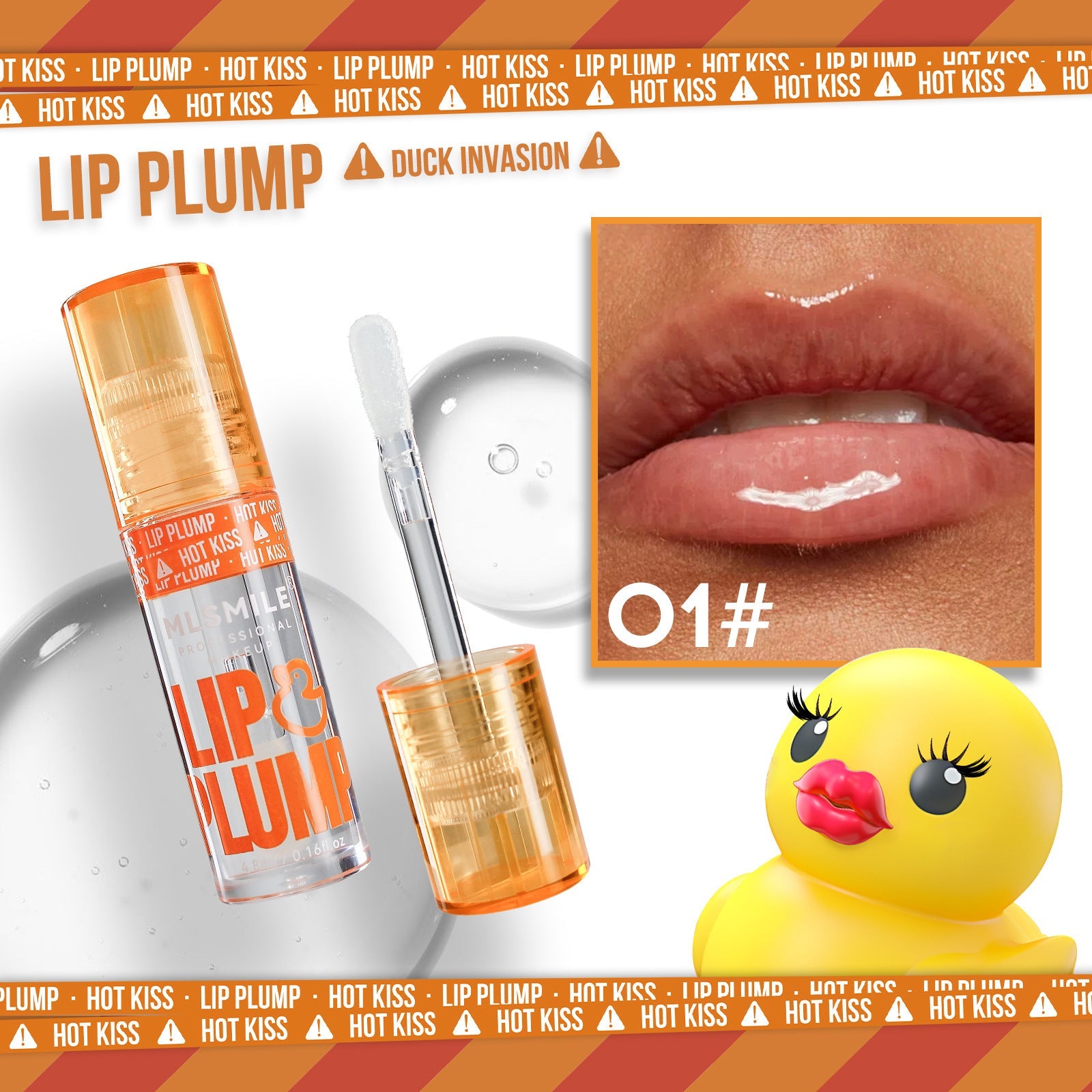 Pearlescent Liquid Lipstick with Moisturizing and Discoloration Repair - Teleplus Benefits duck lip gloss mirror