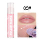 Pearlescent Transparent Lip Gloss with Single Sequin Finish - Teleplus pearlescent transparent lip gloss