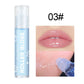 Pearlescent Transparent Lip Gloss with Single Sequin Finish - Teleplus pearlescent transparent lip gloss