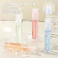 Pearlescent Transparent Lip Gloss with Single Sequin Finish - Teleplus pearlescent transparent lip gloss