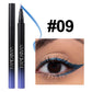 Pearlescent Waterproof Liquid Eyeliner in Metallic Purple Blue Black Shades - Teleplus pearlescent eyeliner waterproof