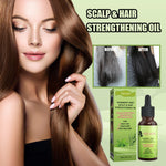 Peppermint Rosemary Hair Growth Oil Natural Vitamin Treatment for Thicker - Teleplus hair growth