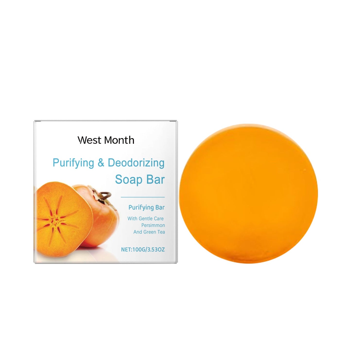 Persimmon Deodorizing Soap with Sodium Lauryl Polyether and Green Tea Extract - persimmon deodorizing soap sodium