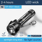 Personality Portable Outdoor Flashlight with Built-in Battery and USB Charging - Teleplus fashion personality portable