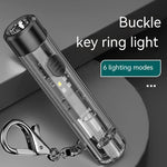 Personality Portable Outdoor Flashlight with Built-in Battery and USB Charging - Teleplus fashion personality portable