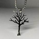 Personalized High-grade Stainless Steel Lucky Tree Necklace - Personalized Stainless Steel Lucky Tree Necklace