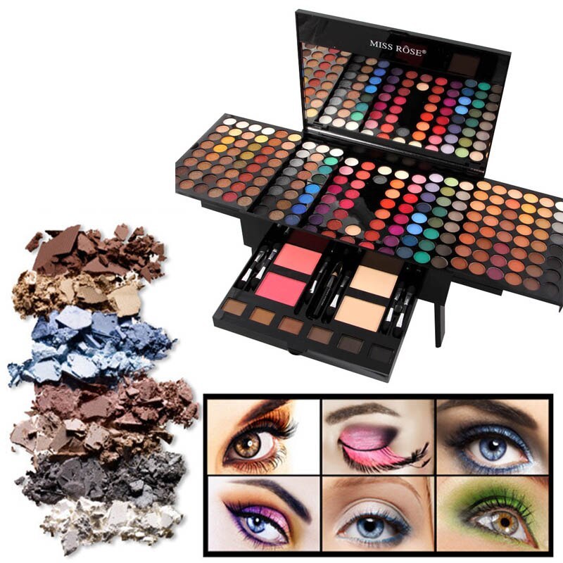 Personalized Shadow Blush Set with Stylish Colors for Eyes and Face - Teleplus colors eyes shadow blush set personalized