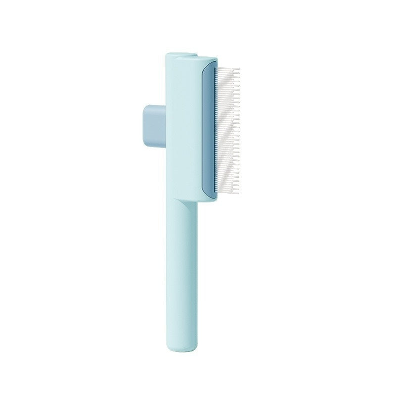 Pet Comb with Dense Gear and Short Teeth for Grooming Dogs Cats - Teleplus dense gear short teeth