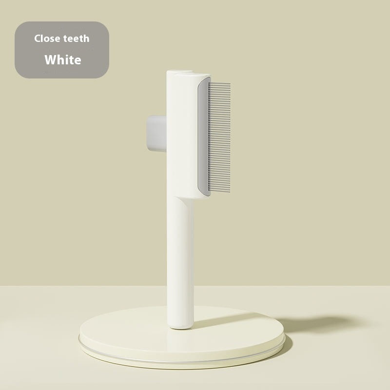 Pet Comb with Dense Gear and Short Teeth for Grooming Dogs Cats - Teleplus dense gear short teeth