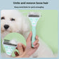 Pet Dematting Comb for Dogs and Cats Knot Remover Grooming Tool - Teleplus