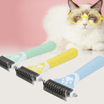 Pet Dematting Comb for Dogs and Cats Knot Remover Grooming Tool - Teleplus