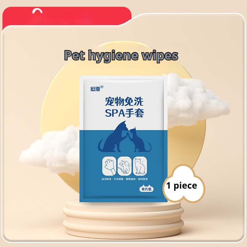 Pet Disposable Gloves for Grooming and Cleaning Non-Woven 1 or 6 Pack - Teleplus pet disposable gloves