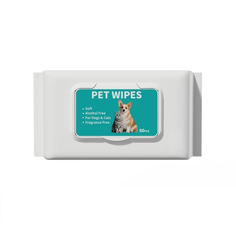 Pet Hygiene Wipes for Cats General Cleaning Wet 10 Count Pack - Teleplus pet hygiene wipes english neutral disposable