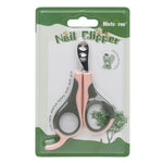 Pet Nail Clipper for Dogs Ergonomic Grooming Tool in Pink Blue Green - Teleplus pet nail