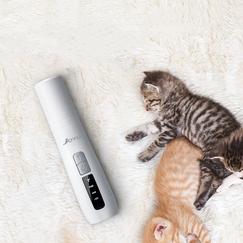 Pet Nail Grinder with USB Charging for All Size Dogs and Cats Professional Grooming - Teleplus usb charging