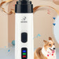 Pet Nail Polisher Electric Manicure Usb Charging Nail Clippers Cat Teddy Nail Scissors Cleaning Supplies - Purrfectly