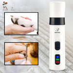 Pet Nail Polisher Electric Manicure Usb Charging Nail Clippers Cat Teddy Nail Scissors Cleaning Supplies - Purrfectly