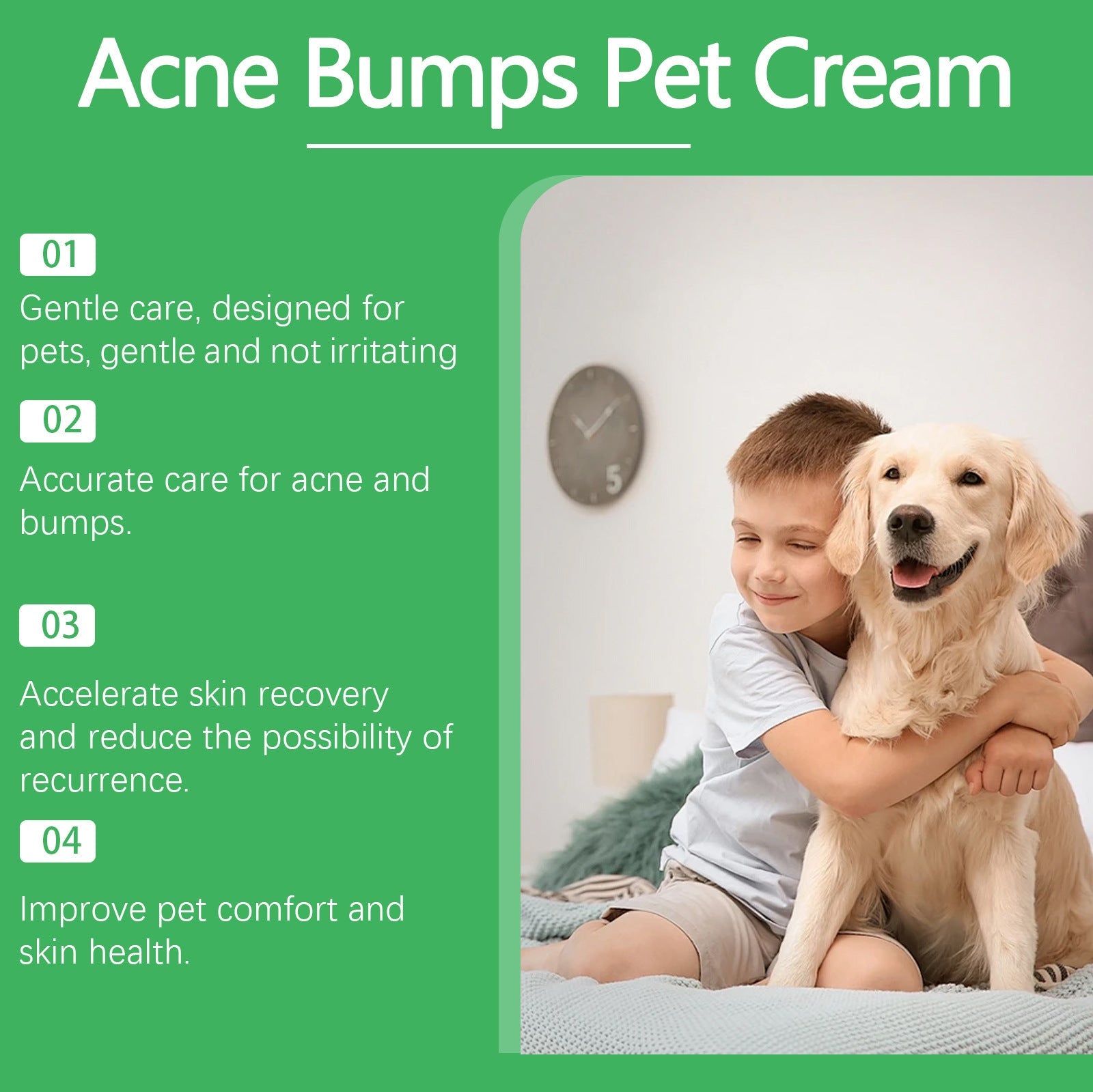 Pet Neck Cream with Aloe and Tea Tree Oil for Soothing Care 25g - Teleplus neck cream pet care