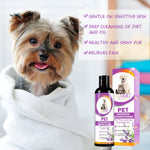 Pet Shampoo for Dogs and Cats Natural Grooming Cleans Protects 200-500ml - Teleplus