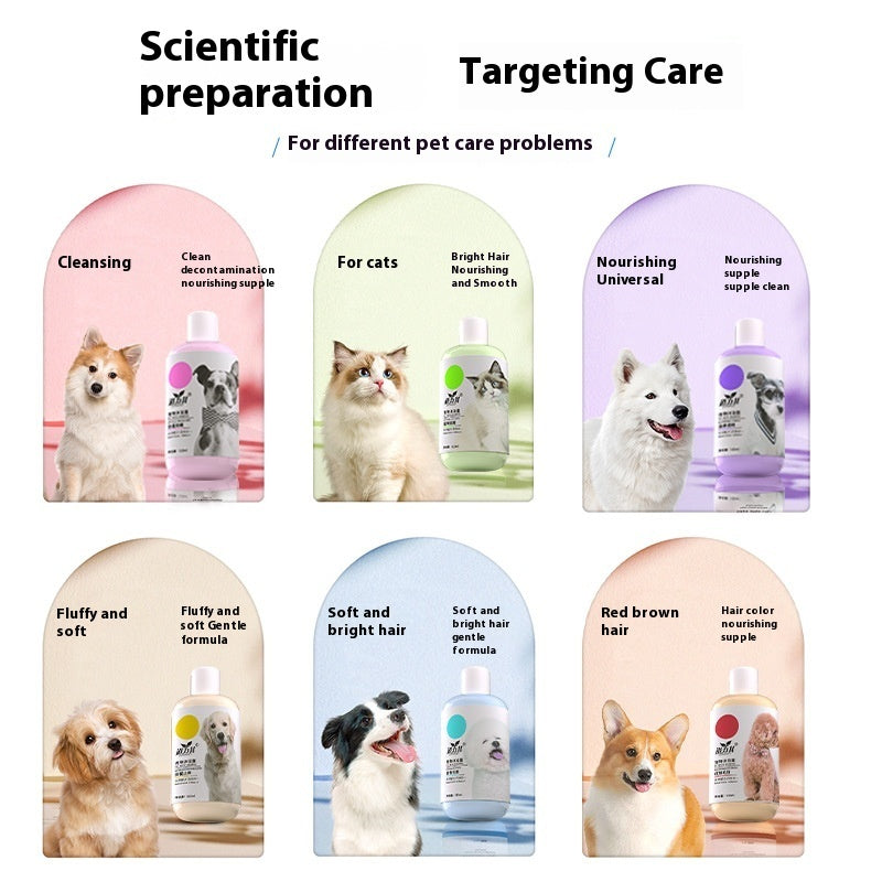Pet Shower Gel 510ml Cat Shampoo Deodorizing Soothing Nourishing Formula - Teleplus cat shower gel