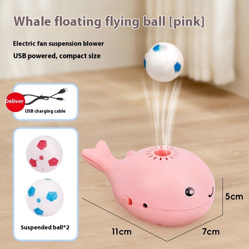 Pet Whale Float Toy USB Rechargeable Interactive Toys for Dogs and Cats - pet whale float toys