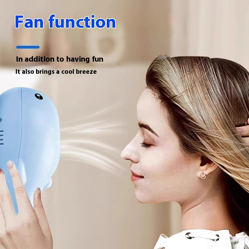 Pet Whale Float Toy USB Rechargeable Interactive Toys for Dogs and Cats - pet whale float toys