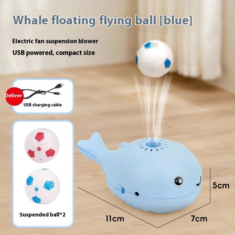 Pet Whale Float Toy USB Rechargeable Interactive Toys for Dogs and Cats - pet whale float toys