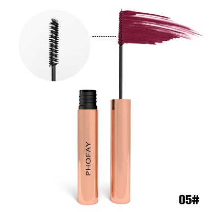 Phofay Colorful Mascara with Lengthening Volumizing Waterproof Wand - Teleplus and phofay colorful mascara wand