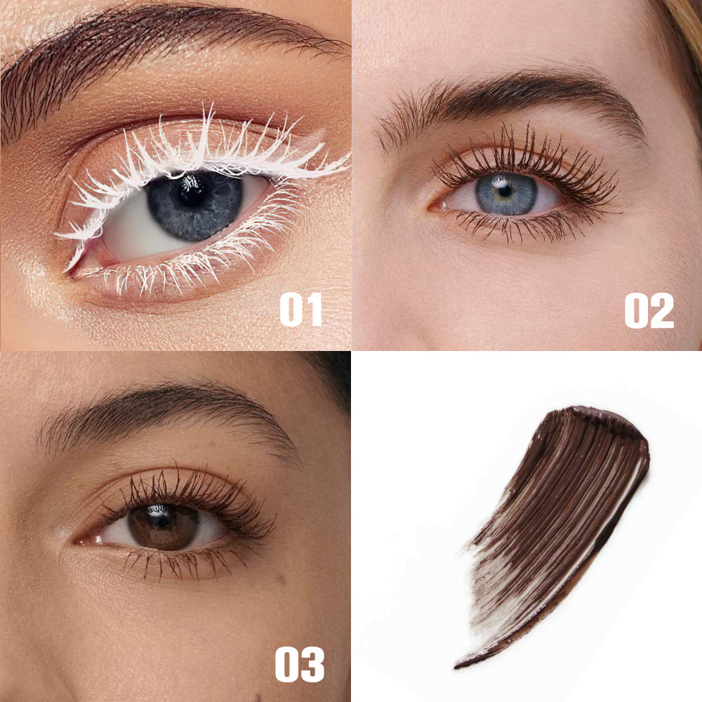 Phofay Colorful Mascara with Lengthening Volumizing Waterproof Wand - Teleplus and phofay colorful mascara wand