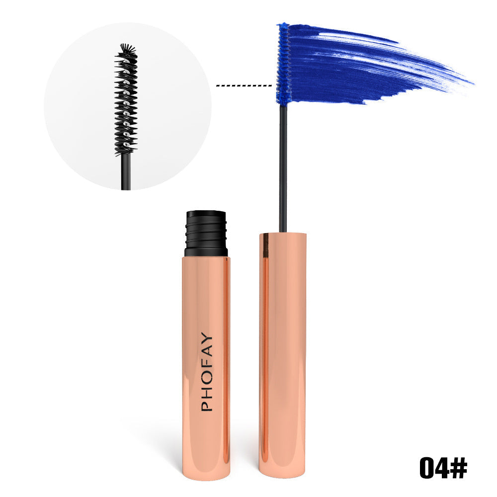 Phofay Colorful Mascara with Lengthening Volumizing Waterproof Wand - Teleplus and phofay colorful mascara wand