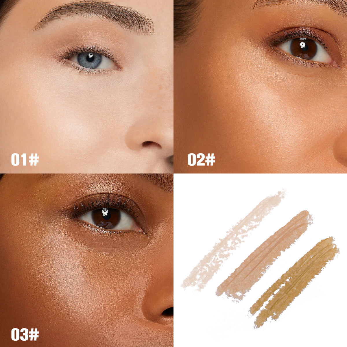 Phofay Contour Stick for a Soft Matte Finish and Easy Application - Teleplus phofay contour stick swipe