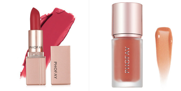 Phofay Matte Lipstick Set 3.5g Waterproof Long-Lasting Lip Color - Teleplus phofay matte lipstick set