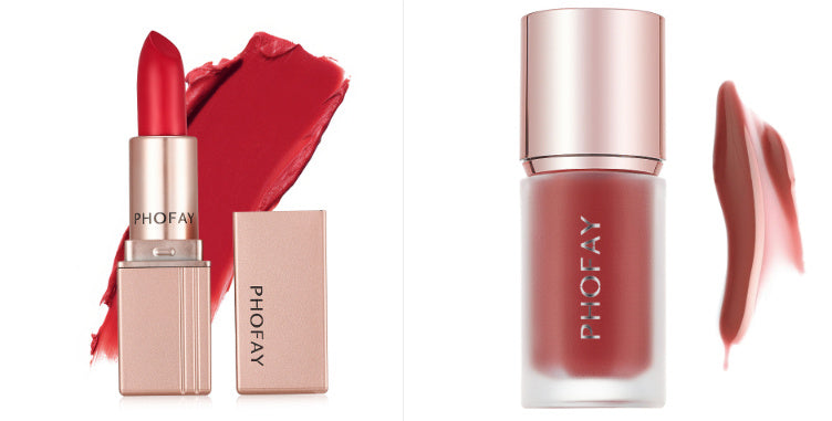 Phofay Matte Lipstick Set 3.5g Waterproof Long-Lasting Lip Color - Teleplus phofay matte lipstick set