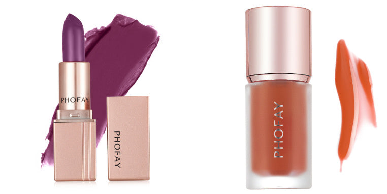 Phofay Matte Lipstick Set 3.5g Waterproof Long-Lasting Lip Color - Teleplus phofay matte lipstick set